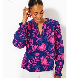 Lilly Pulitzer Coulter Top Size Large